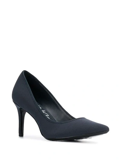 Shop Calvin Klein Denim Pump In Blue