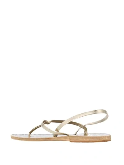 Shop Ancient Greek Sandals Dorothea Sandals In Gold