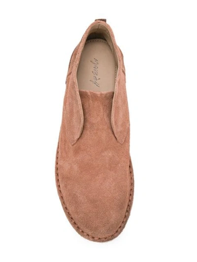 Shop Marsèll Suede Loafers In Brown