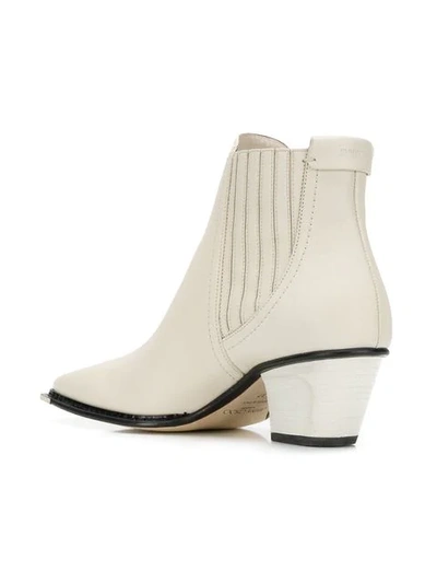 Shop Jimmy Choo Mitzi 50 Boots In Neutrals