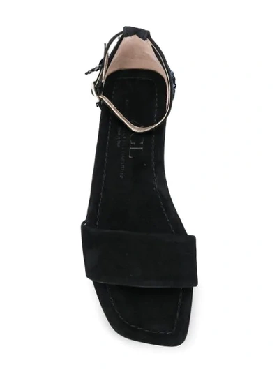 Shop Agl Attilio Giusti Leombruni Embellished Ankle Strap Sandals In Black
