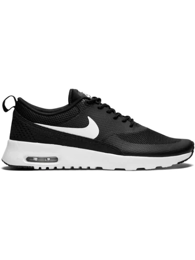 Shop Nike Air Max Thea Sneakers In Black