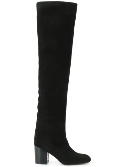 Shop Stuart Weitzman Thigh High Boots In Black