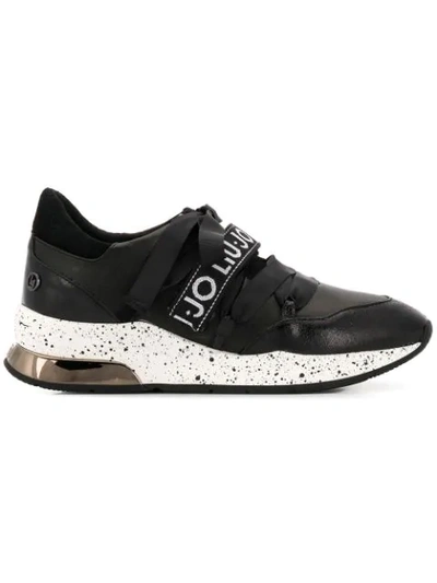 Shop Liu •jo Karlie Sneakers In Black