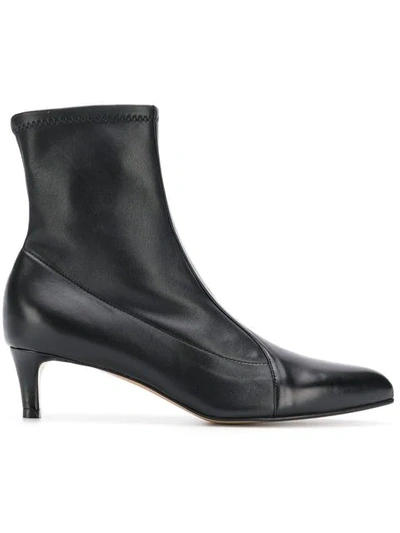 Shop Antonio Barbato Ankle Sock Boots In Black