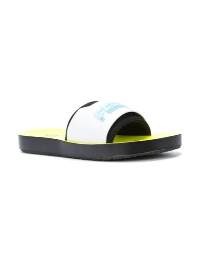 Fenty X Puma Logo Pool Slides In Yellow