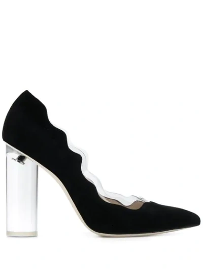 Shop Francesca Bellavita Moon 100 Pumps In Black