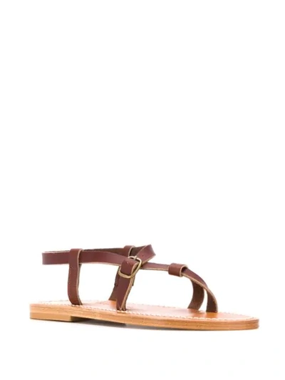 Shop Kjacques Jival Sandals In Brown