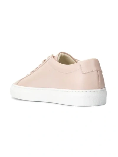 Shop Common Projects Achilles Sneakers In Pink ,white