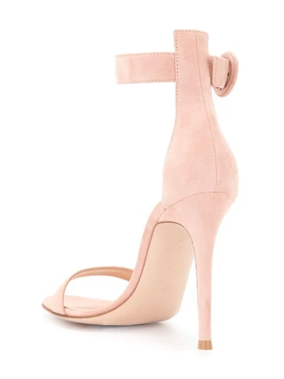 Shop Gianvito Rossi Portofino 105 Sandals In Pink