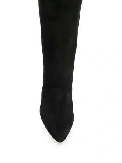 Shop Isabel Marant Knee-length Suede Boots In Black