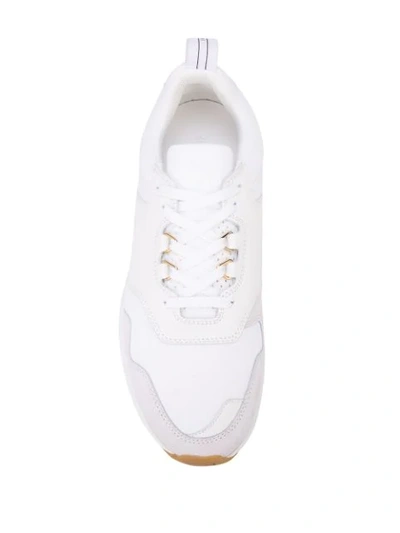 Shop Buscemi Low Top Trainers In White