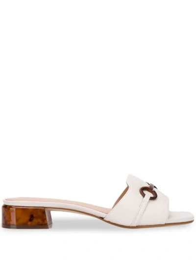 Shop Unisa Dojara Sandals In White