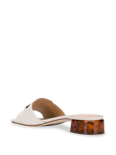Shop Unisa Dojara Sandals In White