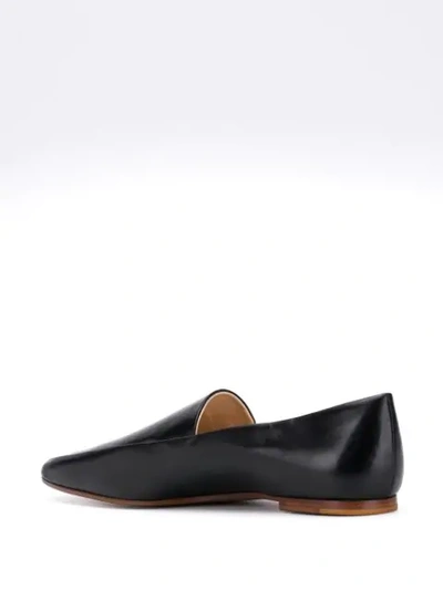 Shop The Row Classic Slippers In Black