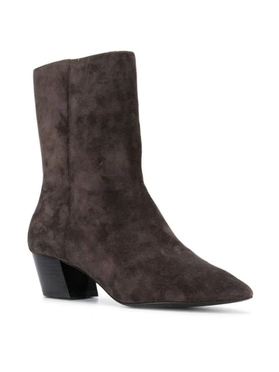 Shop Ash Pointed Ankle Boots - Brown