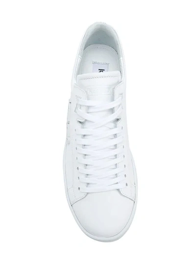 Shop Kenzo Tennix Sneakers - White