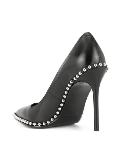 ALEXANDER WANG STUDDED STILETTO PUMP - 黑色