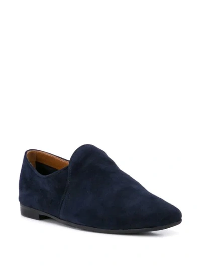 Shop Aquatalia Revy Loafers In Blue