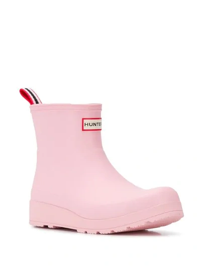 Shop Hunter Ankle Wellies - Pink