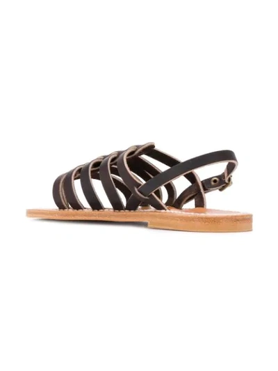 Shop Kjacques Homere Sandals In Brown