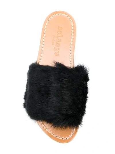 Shop Solange Slip-on Sandals In Black