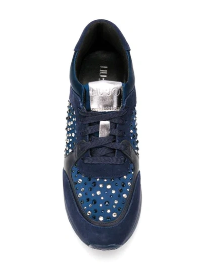 Shop Liu •jo Karlie Sneakers In Blue