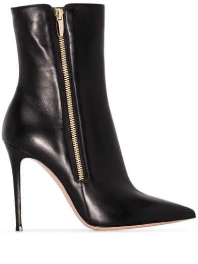 Shop Gianvito Rossi Grossi 105mm Ankle Boots In Black