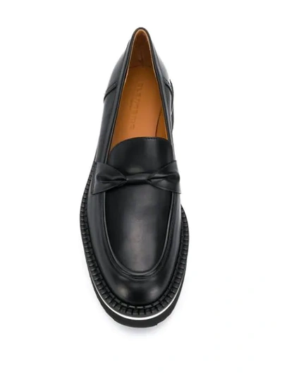 Shop Clergerie Platform Loafers In Black