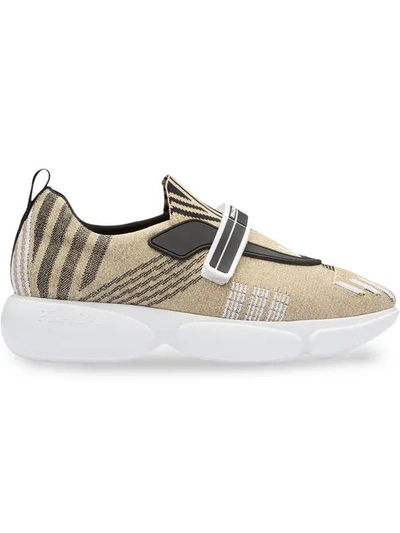 Shop Prada Cloudburst Sneakers In Neutrals