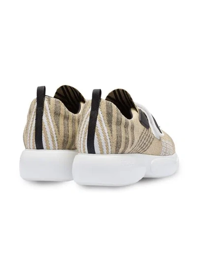 Shop Prada Cloudburst Sneakers In Neutrals