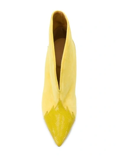 ISABEL MARANT ARCHEE及踝靴 - 黄色