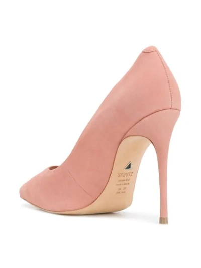 Shop Schutz Pointed Toe Pumps In Pink