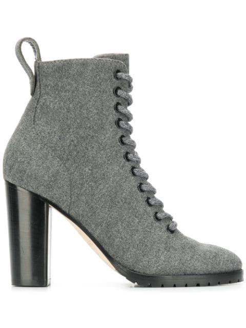 jimmy choo grey heels