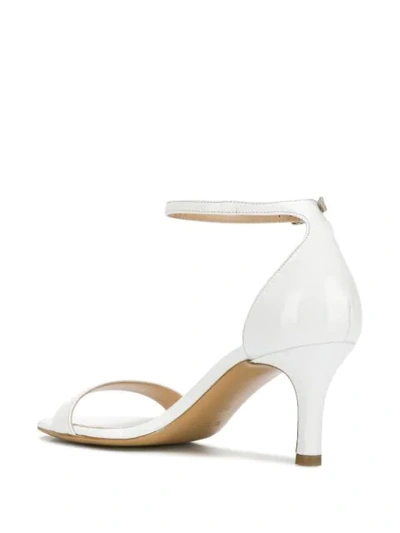 Shop Antonio Barbato Mid-heel Sandals In White