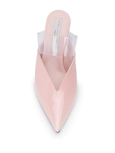 Shop Stella Mccartney Pointed Mules In Pink