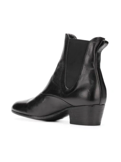 Shop Pantanetti Heeled Chelsea Boots In Black