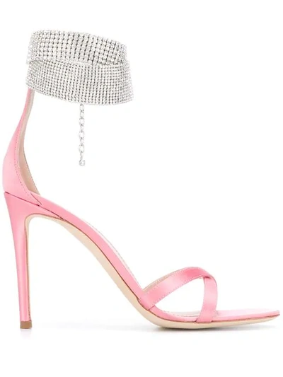 Shop Giuseppe Zanotti Janell Sandals In Pink