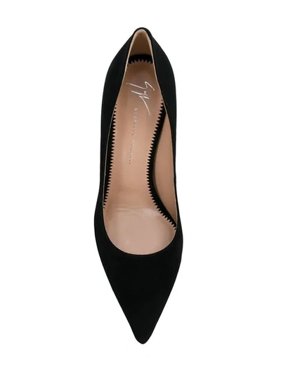 Shop Giuseppe Zanotti G-heel Pumps In Black