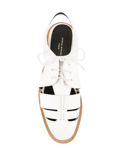 Shop Sonia Rykiel Sandalen Im Hybrid-look - Weiss In White