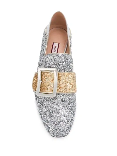 Shop Bally 'janelle' Loafer In Silver