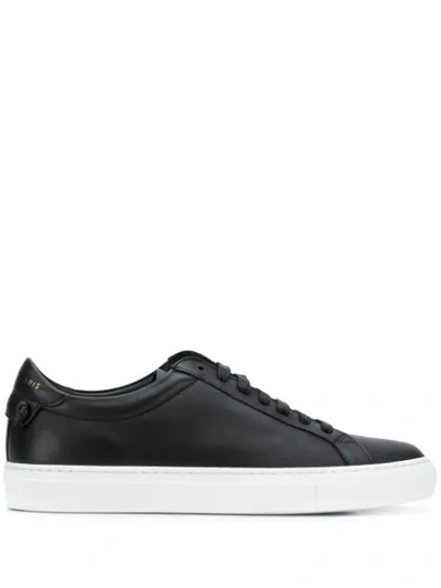 GIVENCHY LACE-UP SNEAKERS - 黑色