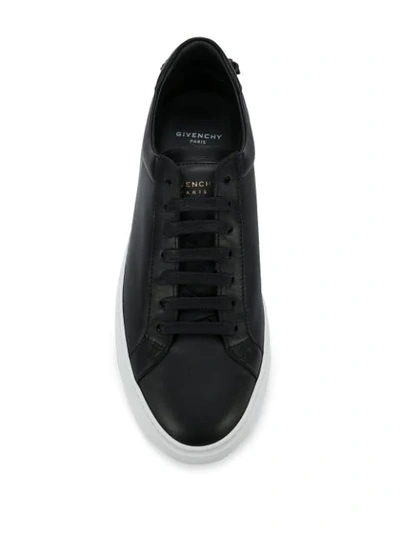 Shop Givenchy Lace-up Sneakers In Black