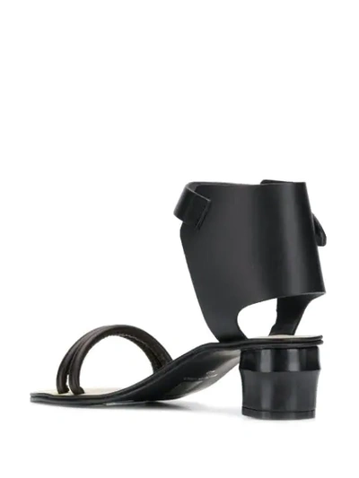 Shop Rebecca Minkoff Block Heel Sandals In Black