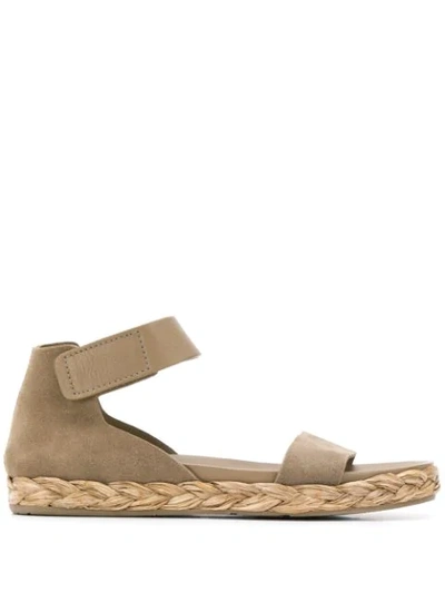 Shop Pedro Garcia Jaida Sandals In Neutrals