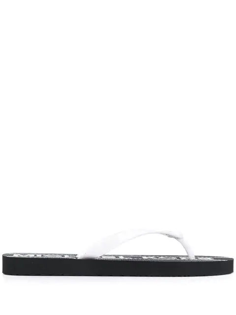 michael kors jet set flip flops