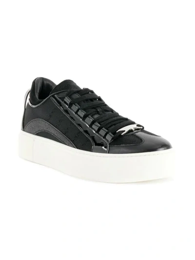 Shop Dsquared2 '251' Sneakers In Black