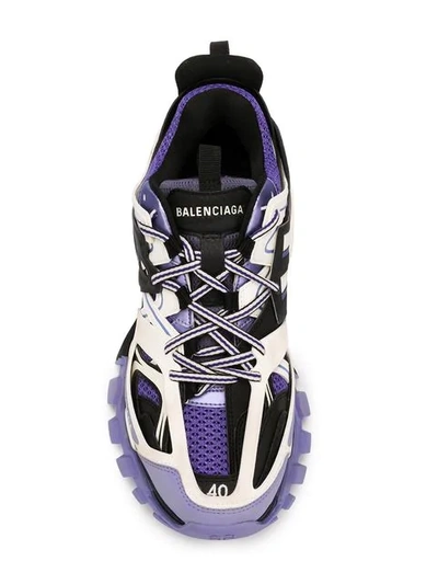 Shop Balenciaga Track Sneakers In Black