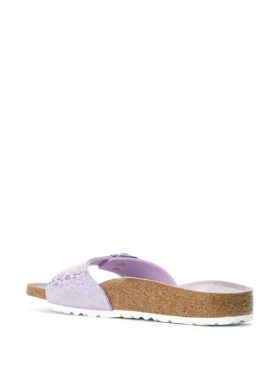 Shop Birkenstock 'madrid' Sandalen In Purple