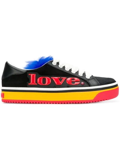 Shop Marc Jacobs Love Sneakers - Black